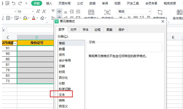 表格身份证显示E+17怎么改_表格身份证号怎么全部显示出来 图4