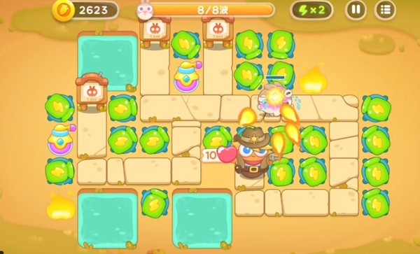 保卫萝卜4波仔很忙第33关攻略 图4