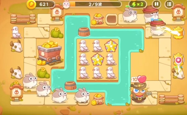 保卫萝卜4波仔很忙第38关攻略 图1
