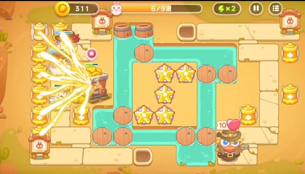 保卫萝卜4波仔很忙第38关攻略 图3
