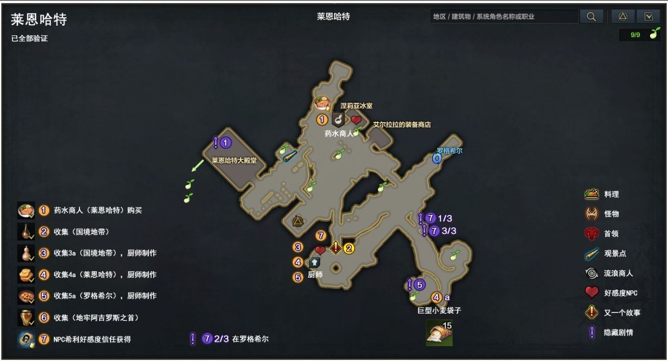 命运方舟阿尔忒弥斯摩可可种子地图 图1