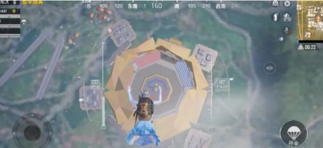 和平精英天空赛场八角笼在哪 图1 和平精英天空赛场八角笼在哪 图1