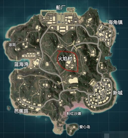 和平精英度假岛茅草屋在哪个位置 图2 和平精英度假岛茅草屋在哪个位置 图2