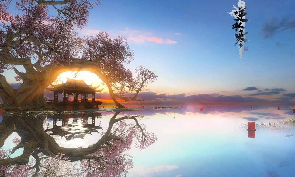 逆水寒手游镜湖花瓣位置在哪里 图3 逆水寒手游镜湖花瓣位置在哪里 图3