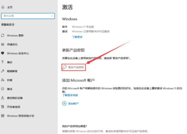 win11专业版永久激活密钥2023最新 图3 win11专业版永久激活密钥2023最新 图3