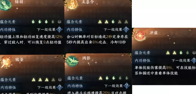 逆水寒手游九灵3+3内功怎么搭配 图8 逆水寒手游九灵3+3内功怎么搭配 图8