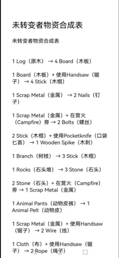 未转变者3.0手机版 图3