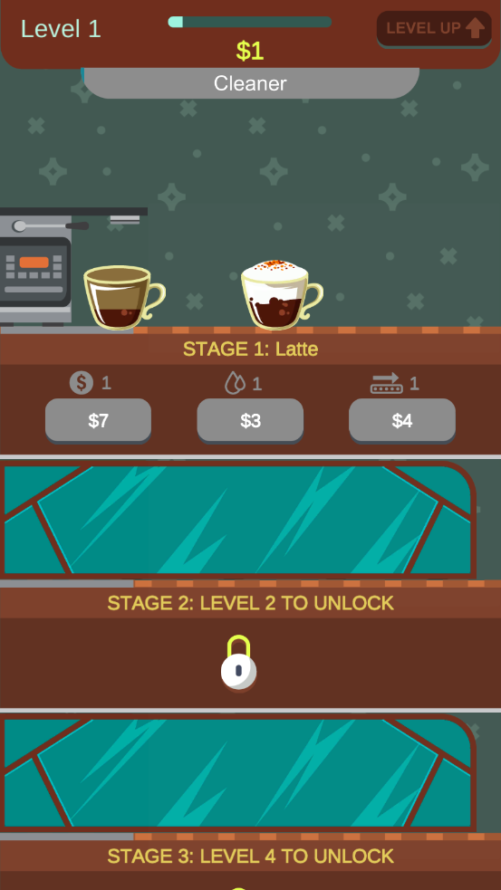 闲置浓缩咖啡店游戏(Idle_Espresso) 图1 闲置浓缩咖啡店游戏(Idle_Espresso) 图1