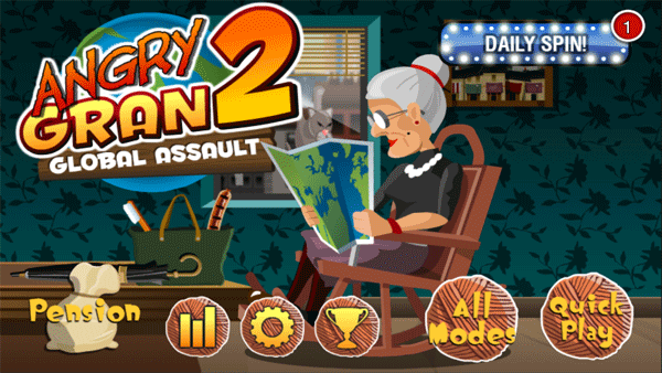 愤怒的老奶奶2最新版(AngryGran2) 图1