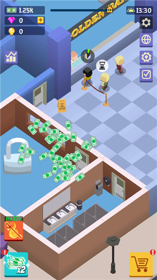 闲置银行大亨游戏(Idle_Bank_Tycoon) 图2 闲置银行大亨游戏(Idle_Bank_Tycoon) 图2