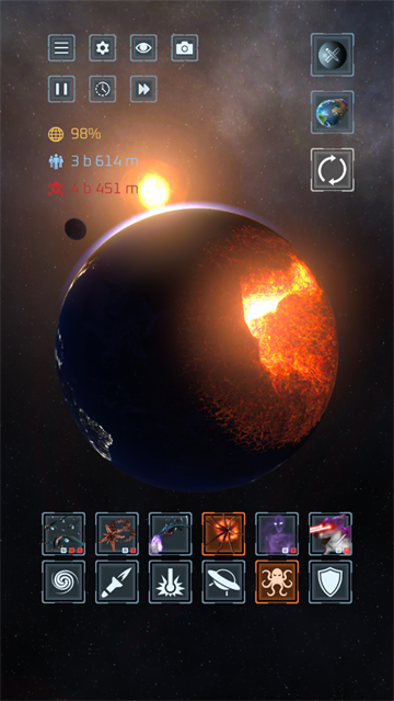 毁灭星球模拟器游戏(Solar Smash) 毁灭星球模拟器游戏(Solar Smash)