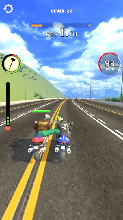 3D摩托公路竞赛游戏 3D摩托公路竞赛游戏