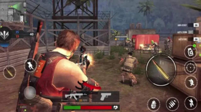 枪区射击游戏