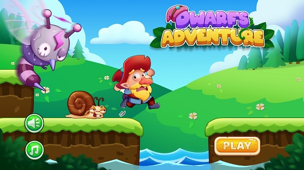 矮人冒险超级奔跑游戏(Dwarf Adventure)