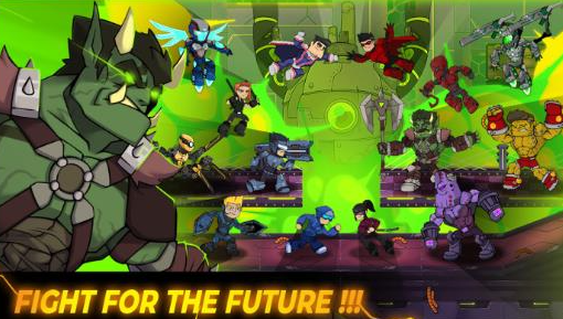 超级英雄未来的冠军游戏下载(Super_Rumble:_Future_Champions) 图1