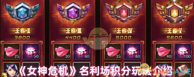 《女神危机》名利场积分玩法介绍 图1 《女神危机》名利场积分玩法介绍 图1