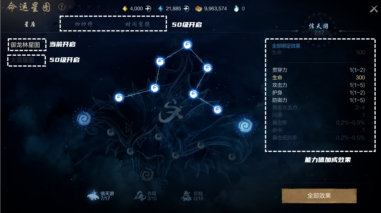 《剑灵2》命运星图介绍 图4 《剑灵2》命运星图介绍 图4