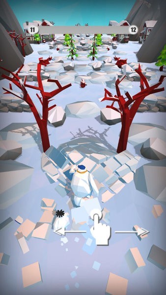 雪上赛跑小游戏v1.0_安卓版 图1 雪上赛跑小游戏v1.0_安卓版 图1