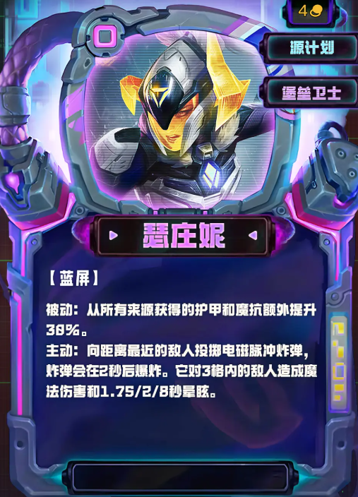 《金铲铲之战》S14全四费卡一览 图6 《金铲铲之战》S14全四费卡一览 图6