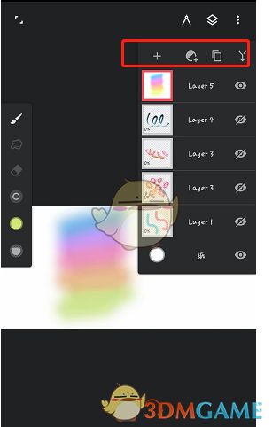 《painter》删除图层方法 图2 《painter》删除图层方法 图2