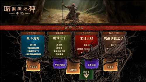 2025路线图《暗黑破坏神不朽》春季版本定档3月20日 图2