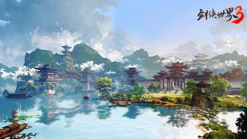 60帧超清画质《剑侠世界3》画面曝光 图3